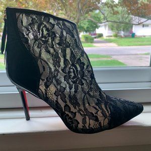 Christian Louboutins, black- size 10 (42 Euro) womens